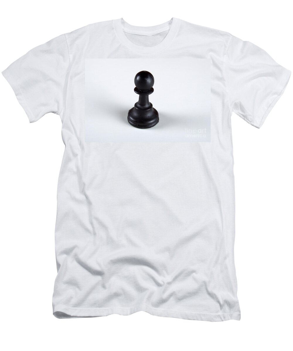 Abstract T-Shirt featuring the photograph Just a pawn by Alan Look
