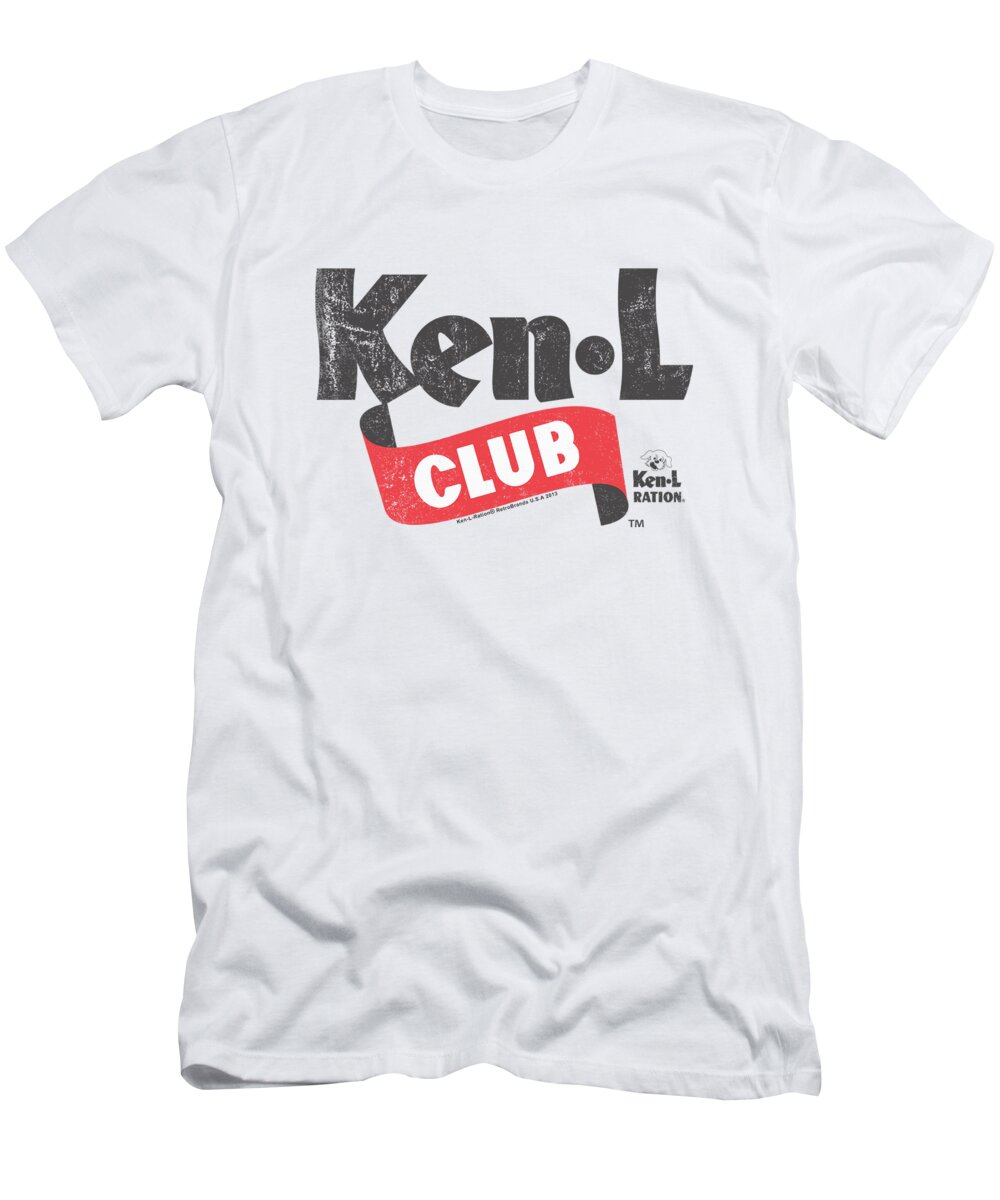 Ken L Ration T-Shirt featuring the digital art Ken L Ration - Ken L Club by Brand A
