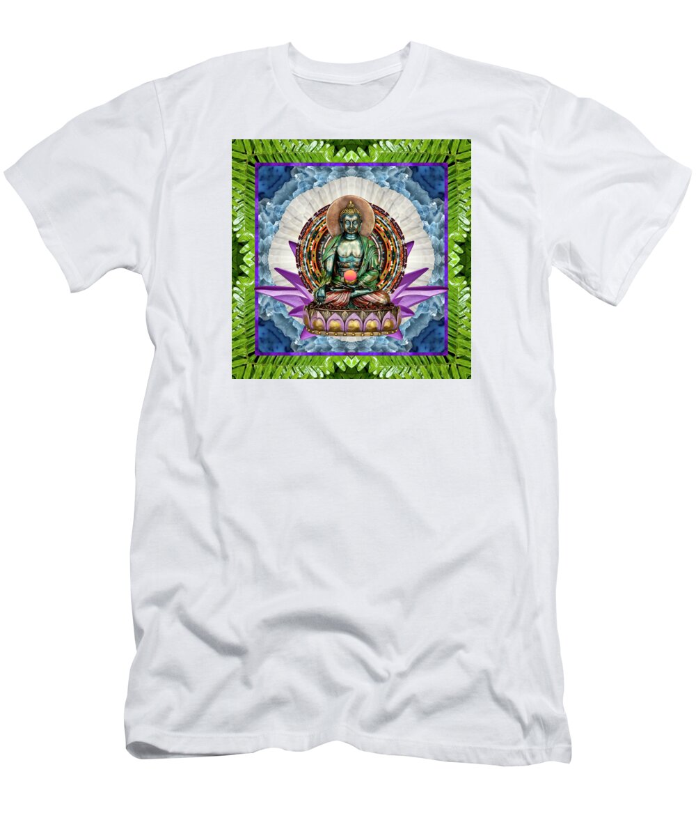 Mandalas T-Shirt featuring the photograph King Panacea by Bell And Todd