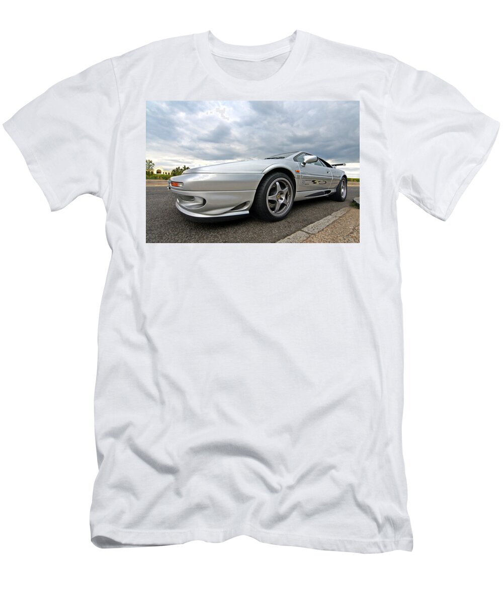 Supercar T-Shirt featuring the photograph Lotus Esprit Sport 350 by Gill Billington