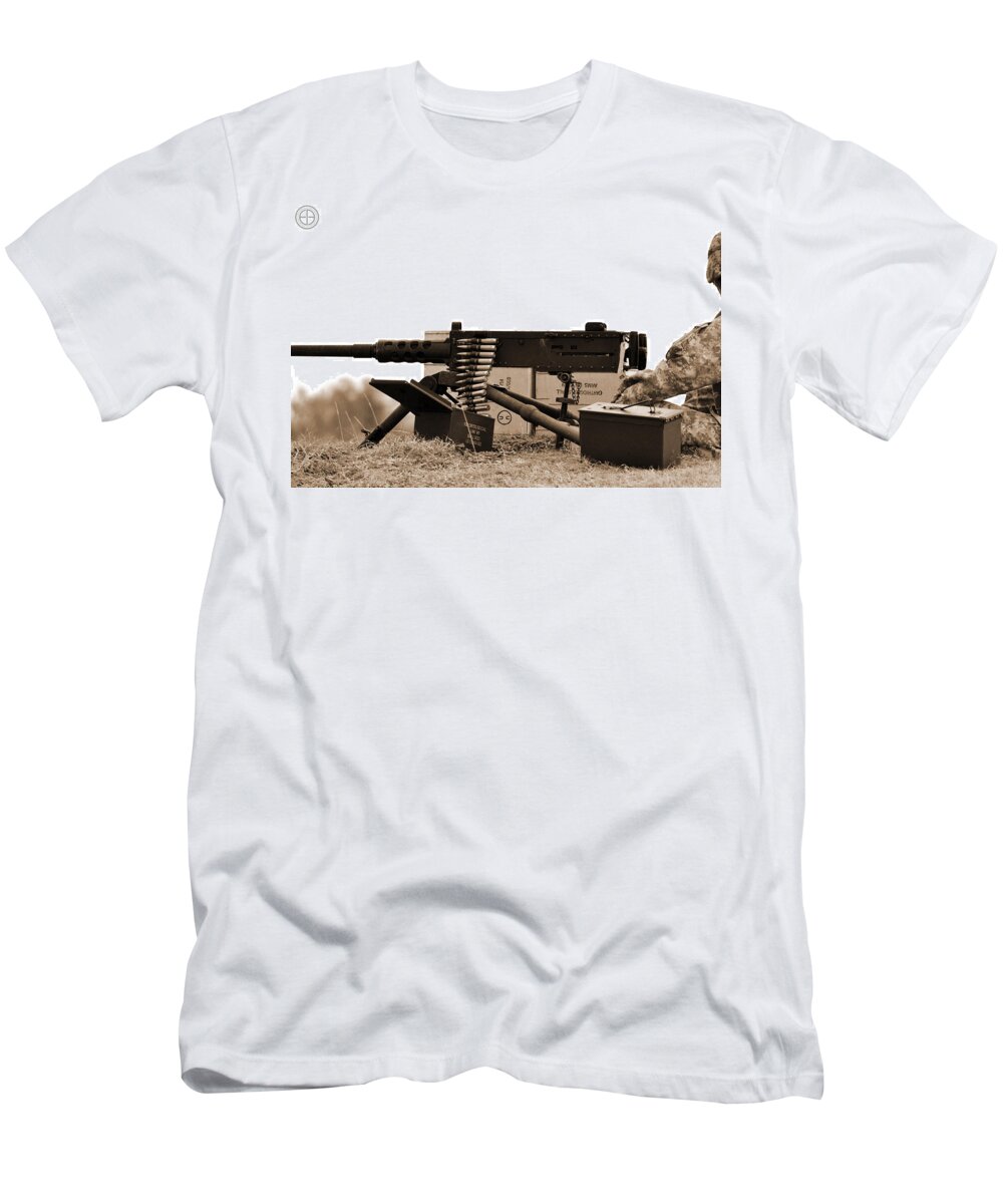 Browning T-Shirt featuring the photograph M2hb by Jorge Estrada