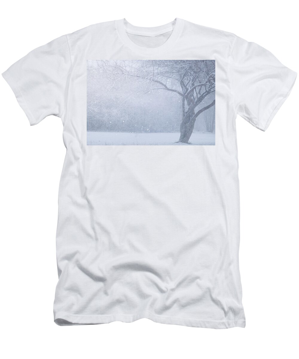 Snow T-Shirt featuring the photograph Magic Of The Season by Carrie Ann Grippo-Pike
