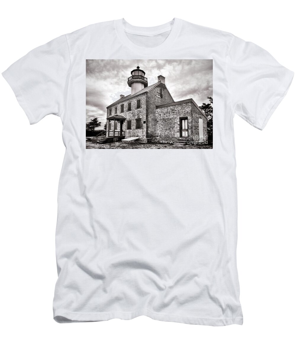 East T-Shirt featuring the photograph Maurice River Light by Olivier Le Queinec