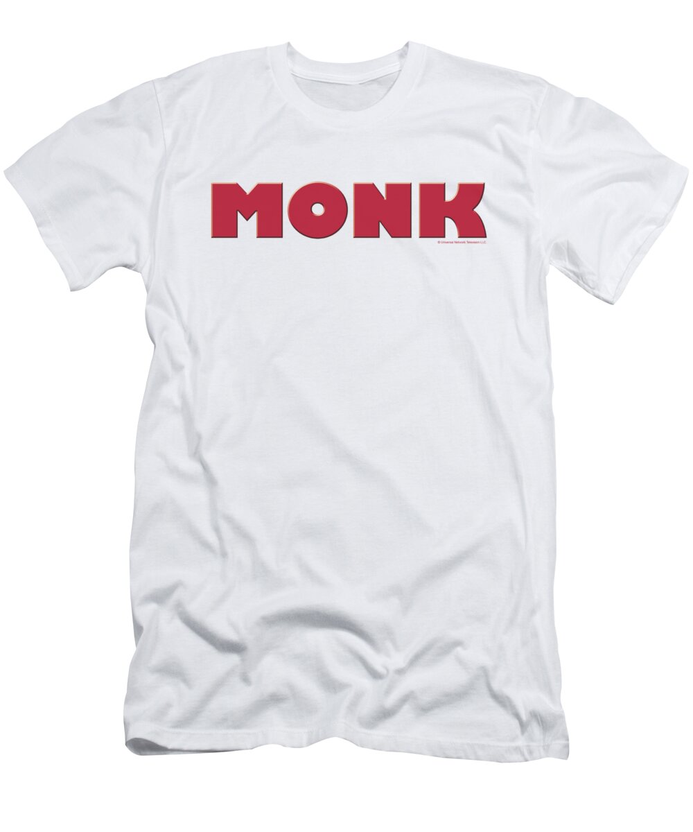 Monk T-Shirt featuring the digital art Monk - Logo by Brand A