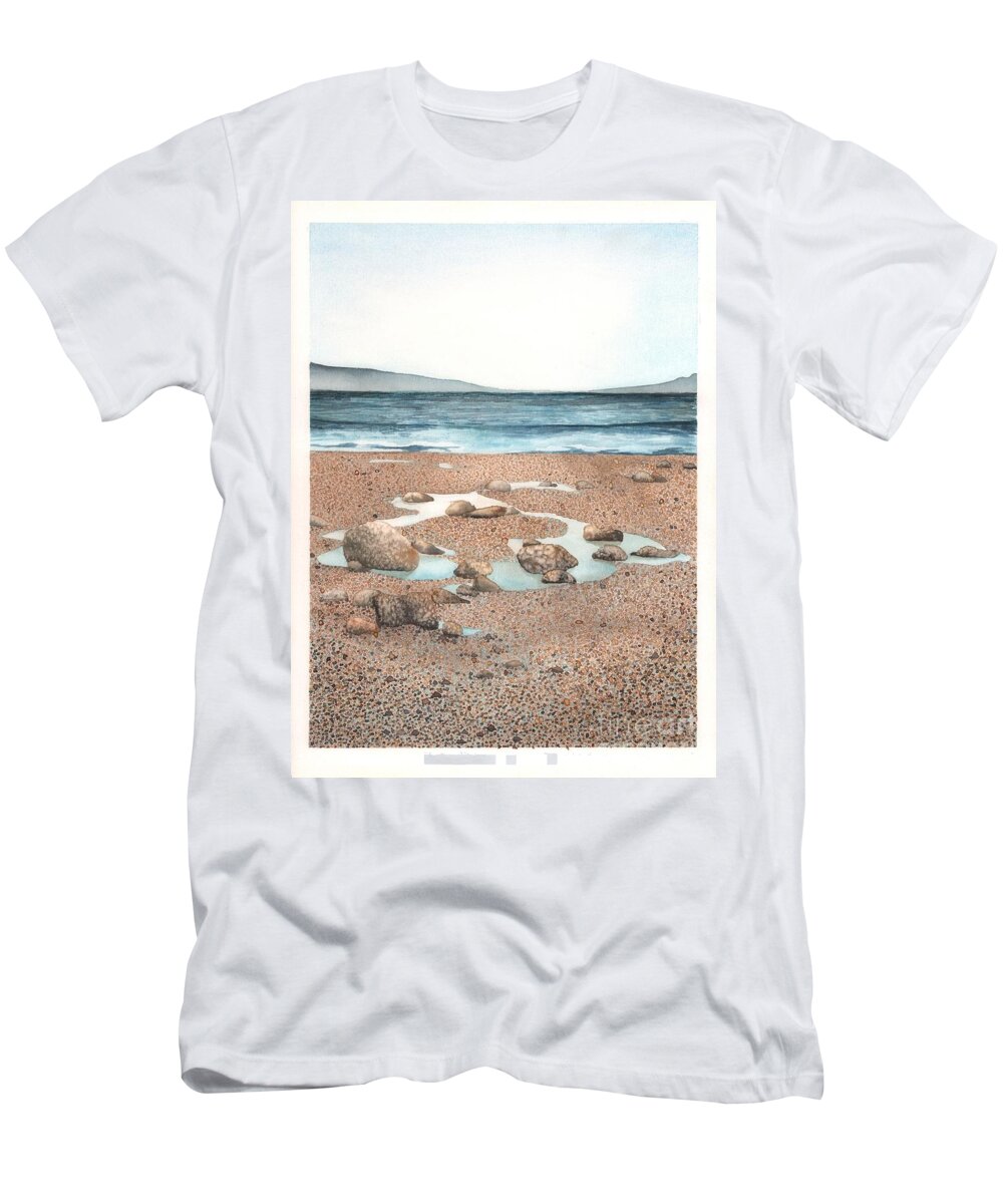 Montara T-Shirt featuring the painting Montara by Hilda Wagner