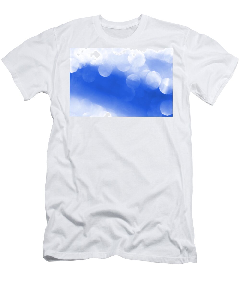 Abstract T-Shirt featuring the photograph Moondance by Dazzle Zazz