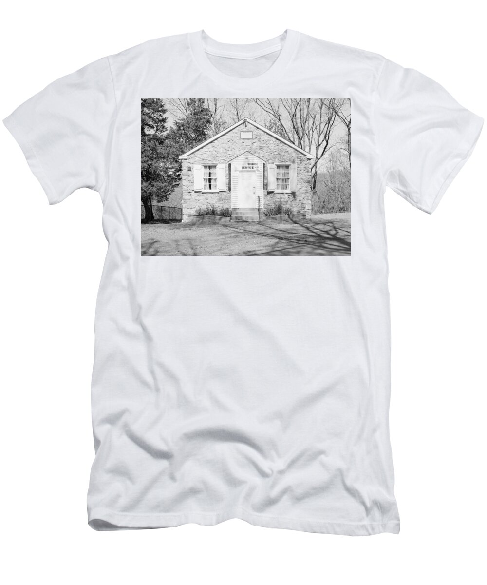 1834 T-Shirt featuring the photograph Mount Gilead Ame Church by Granger