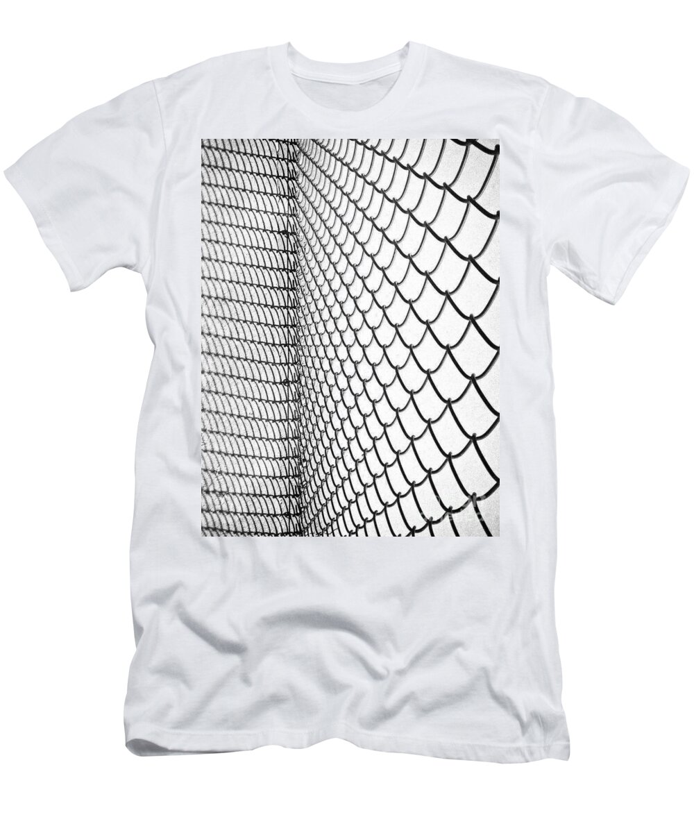 Abstract T-Shirt featuring the photograph Net No. 8 Raw by Fei A