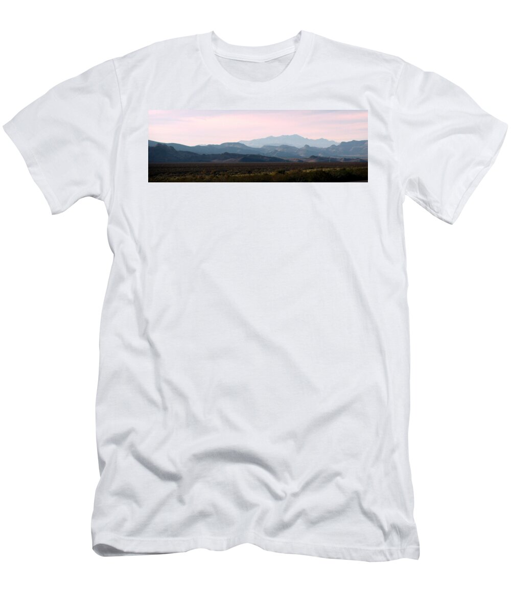 Sunset T-Shirt featuring the photograph Nevada Sunset by Kay Novy