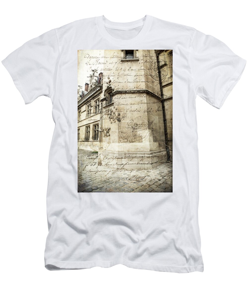 Evie T-Shirt featuring the photograph Paris Legends by Evie Carrier