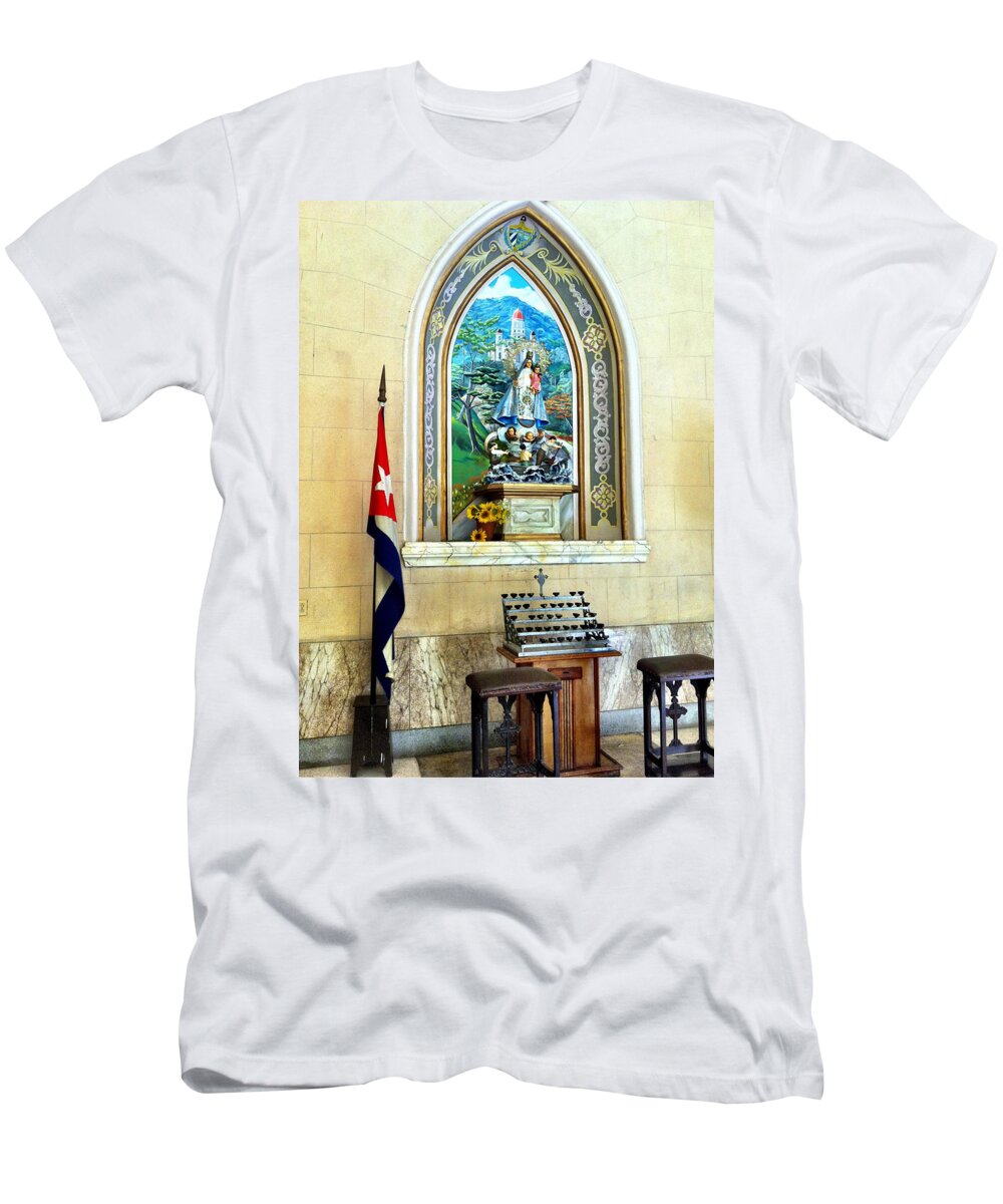 Cuba T-Shirt featuring the photograph Patria by Carlos Avila