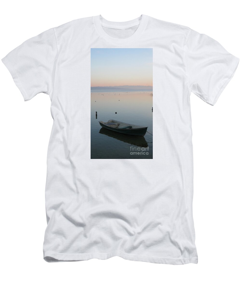 Peaceful Evening T-Shirt featuring the photograph Peaceful evening by Heidi Sieber