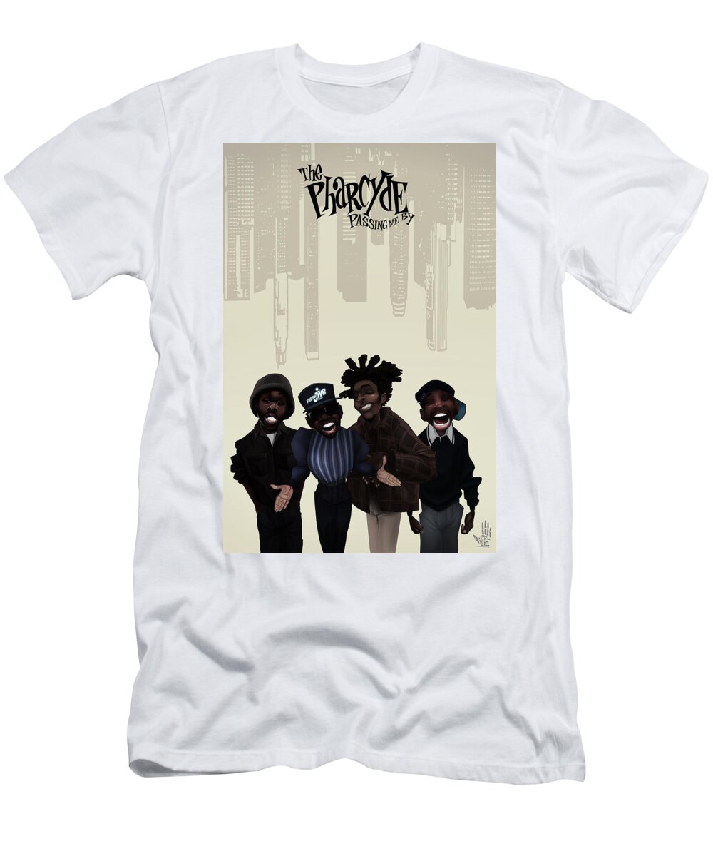 Pharcyde -passing me by 1 T-Shirt by Nelson dedos Garcia - Pixels