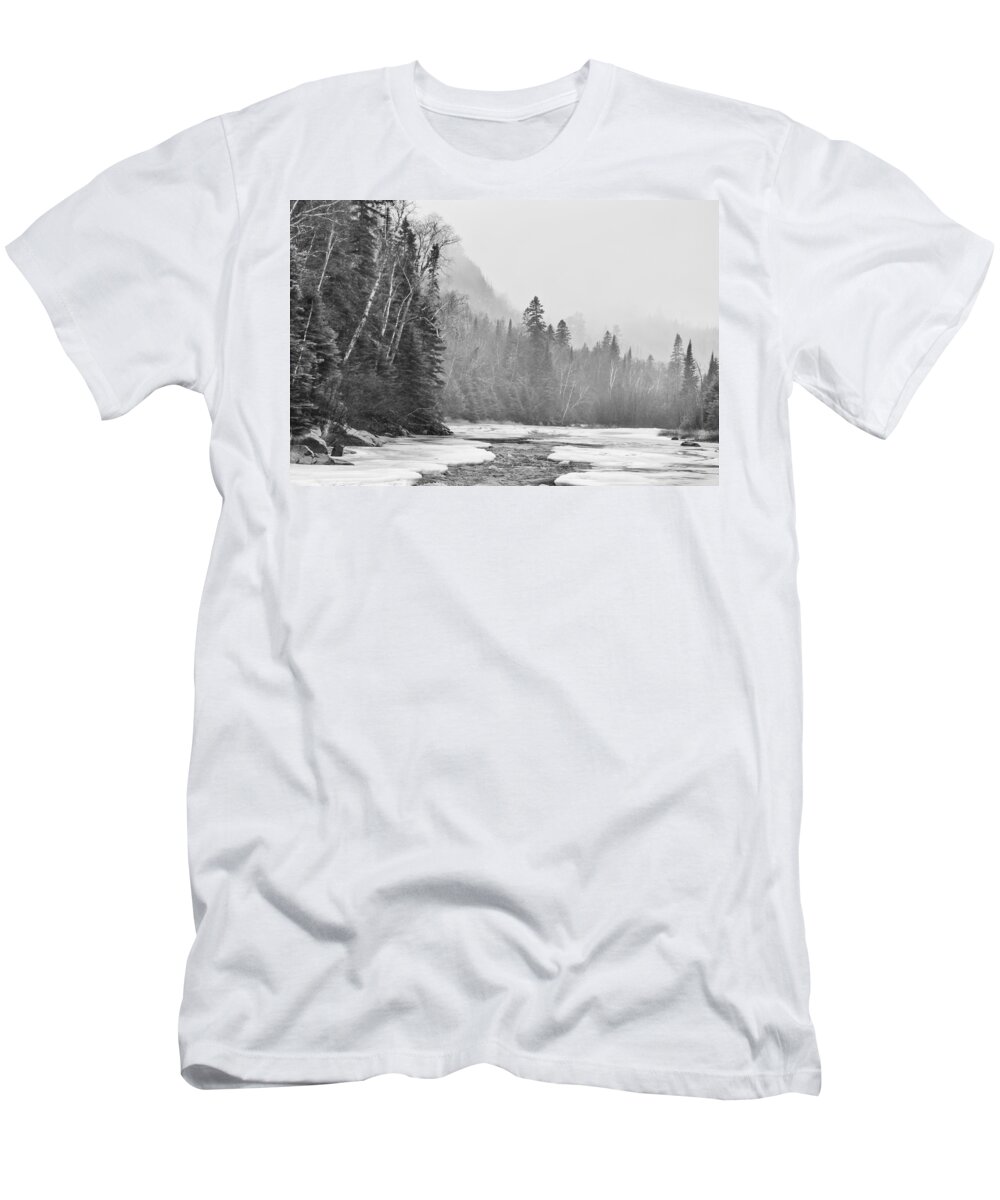 Autumn T-Shirt featuring the photograph Pigeon River by Jakub Sisak