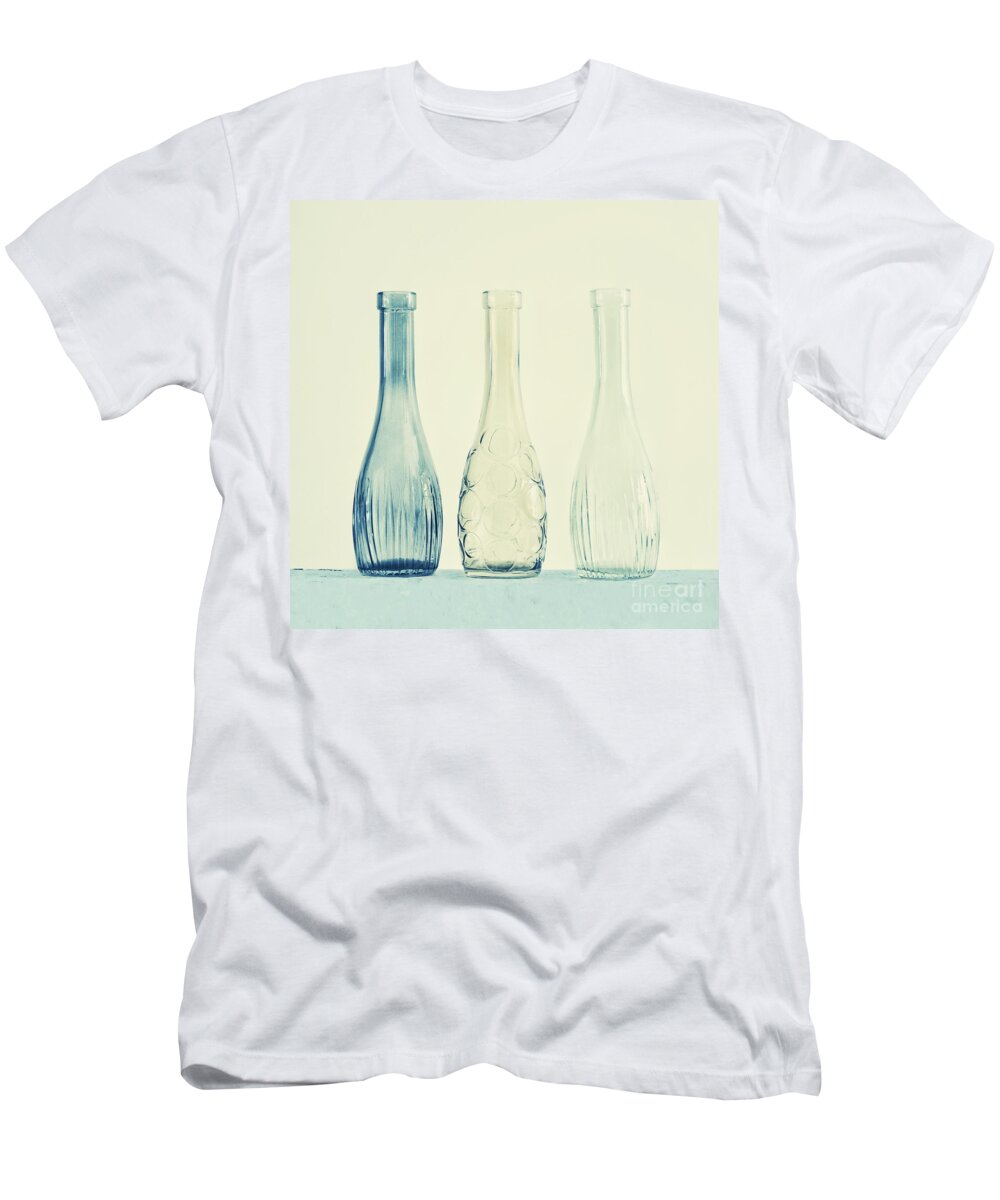 Simplicity T-Shirt featuring the photograph Powder Blue by Priska Wettstein