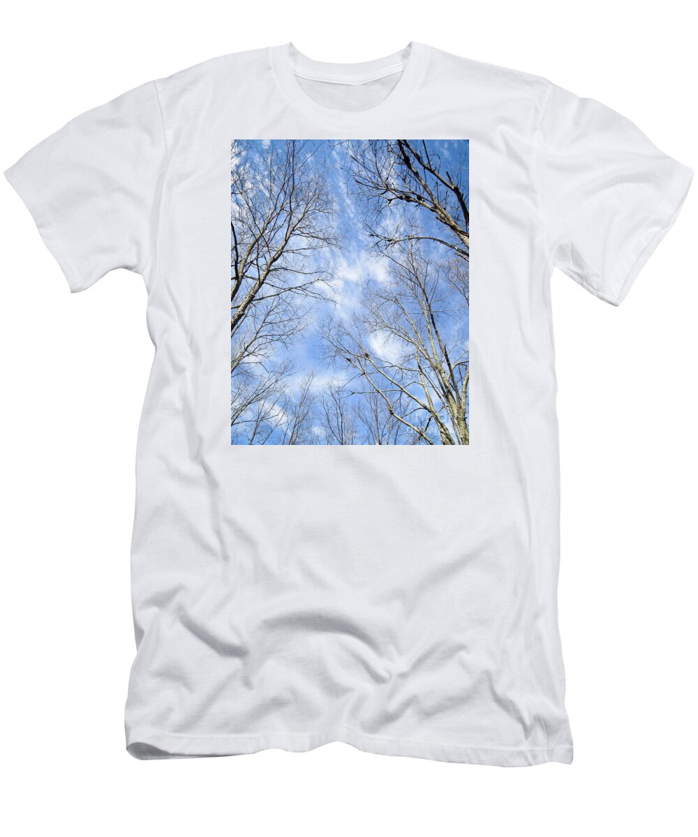 Sky T-Shirt featuring the photograph Reaching For The Sky by Kerri Farley