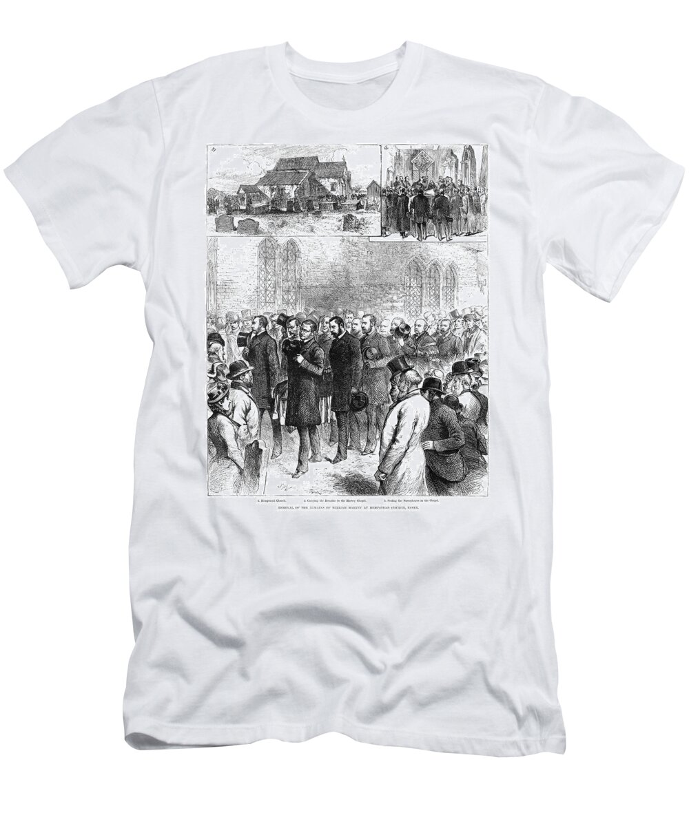 17th Century T-Shirt featuring the painting Reinterment, 1883 by Granger