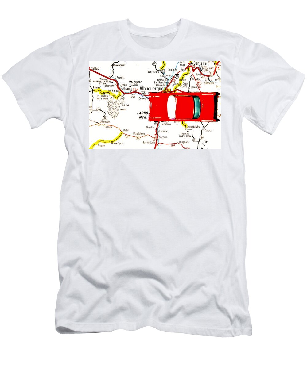 Road Trip T-Shirt featuring the photograph Road Trip - The Mother Road by Benjamin Yeager