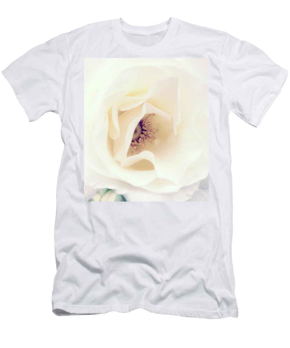 Love T-Shirt featuring the photograph Romance in a Rose by Spikey Mouse Photography