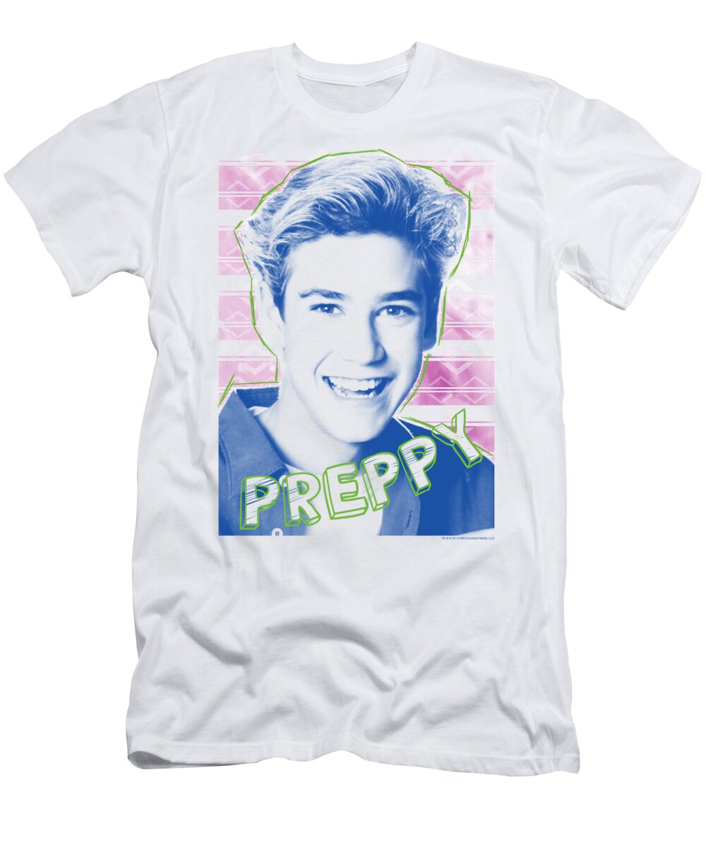 Saved By The Bell - Preppy T-Shirt by Brand A - Pixels Merch