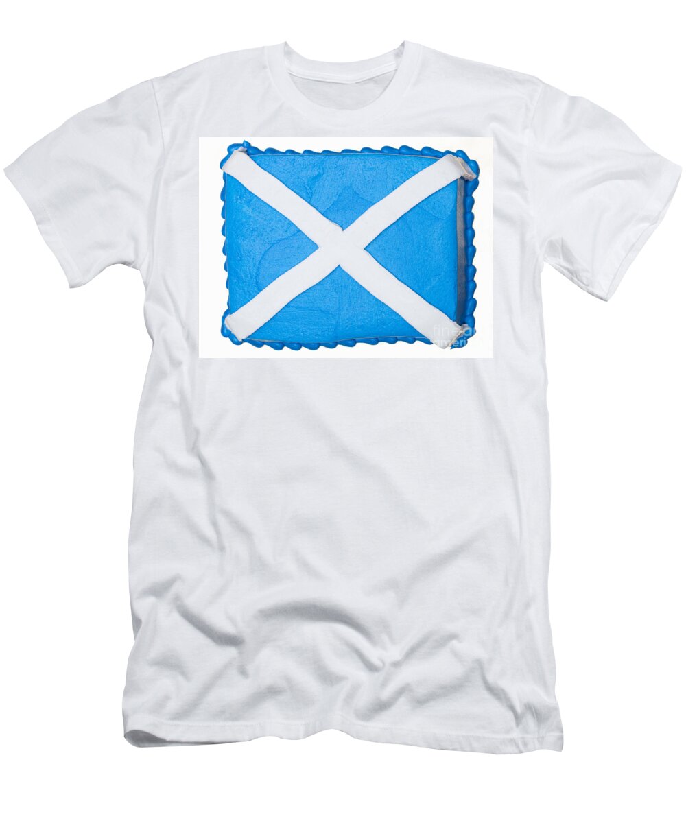 Patriotism T-Shirt featuring the photograph Scottish Cake by Diane Macdonald