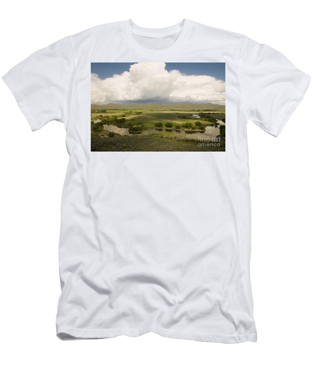 Nature T-Shirt featuring the photograph Silver Creek, Idaho by William H. Mullins