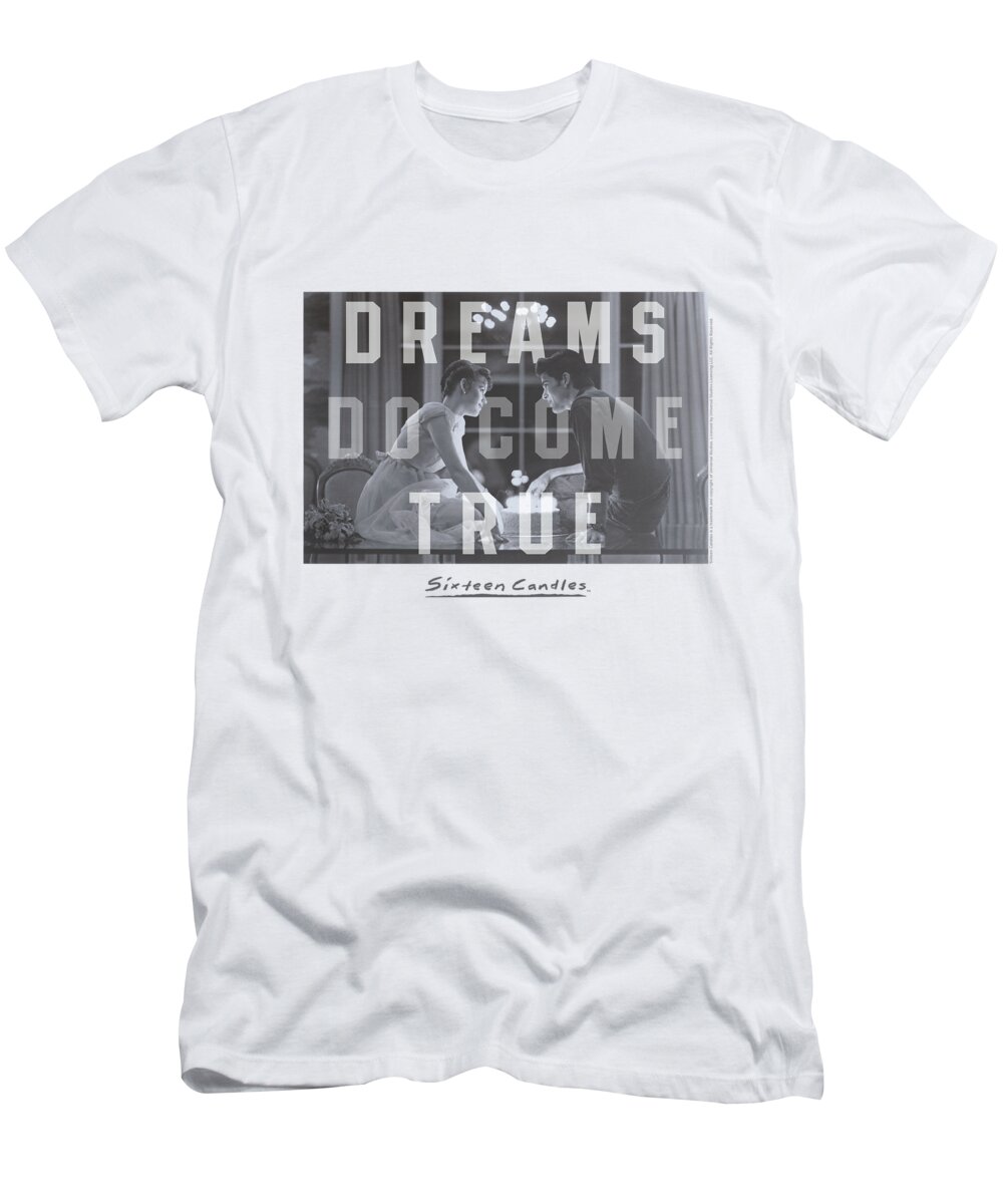  T-Shirt featuring the digital art Sixteen Candles - Dreamers by Brand A