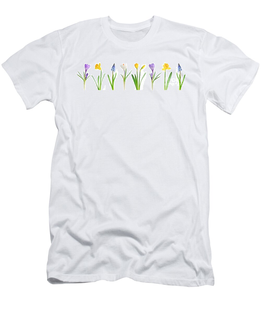 Flowers T-Shirt featuring the photograph Spring flowers 1 by Elena Elisseeva