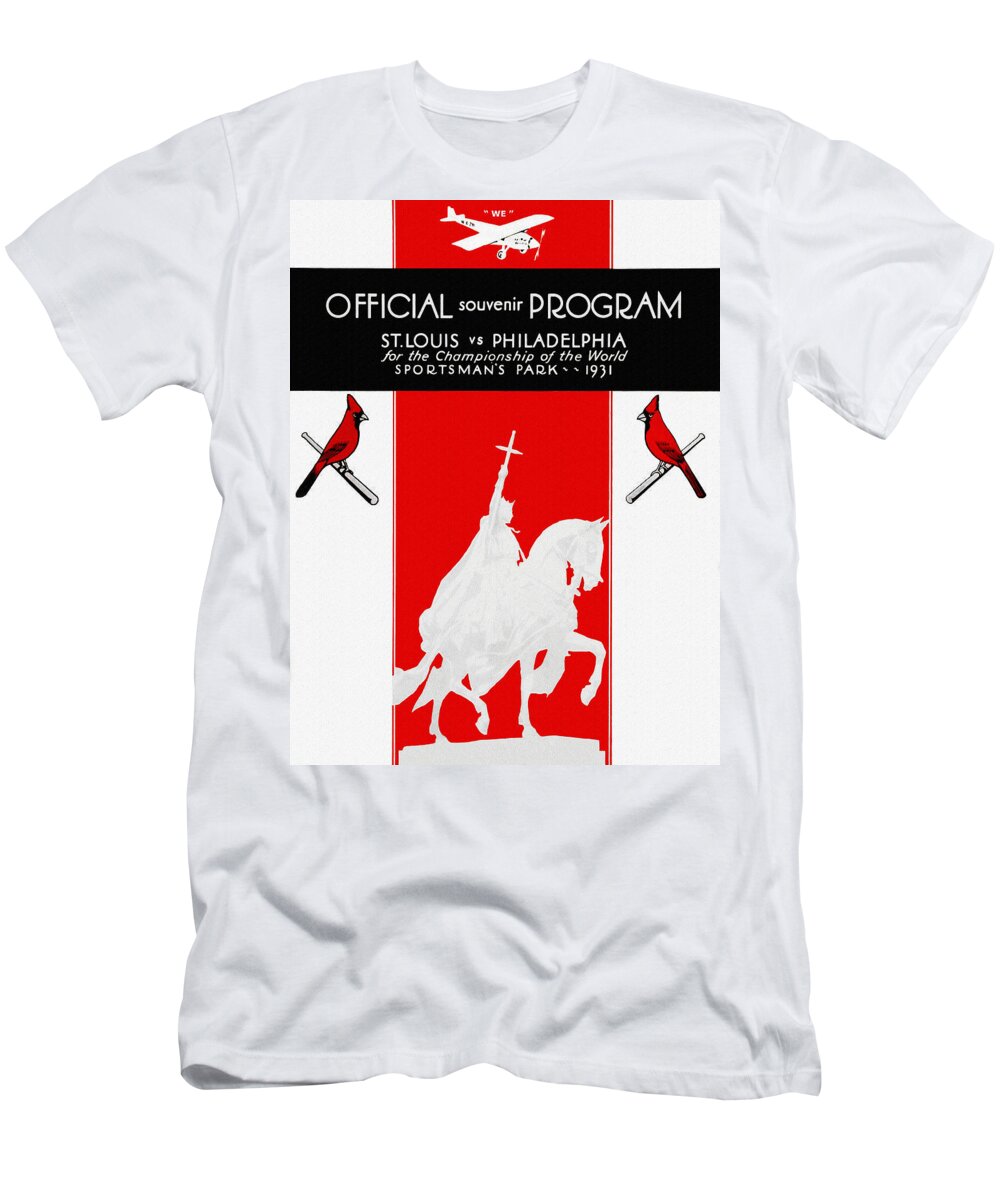St. Louis Cardinals 1931 World Series Program T-Shirt