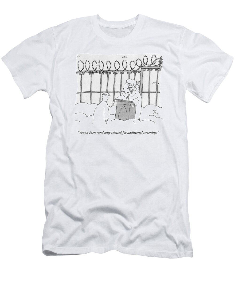St Peter Stands At Heaven S Gates T Shirt For Sale By Peter C Vey