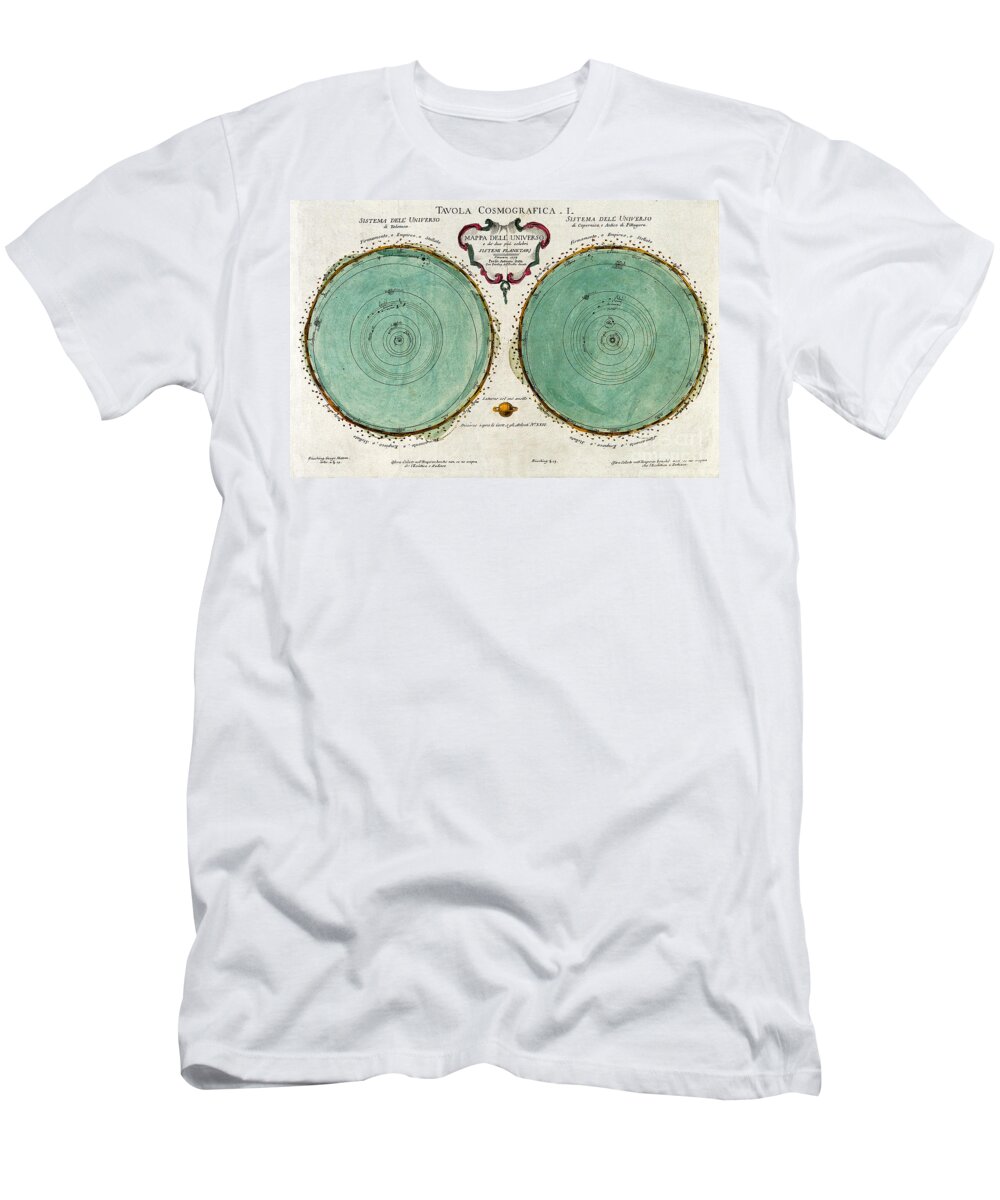 Historic T-Shirt featuring the photograph Star Map 1777 by Wellcome Images