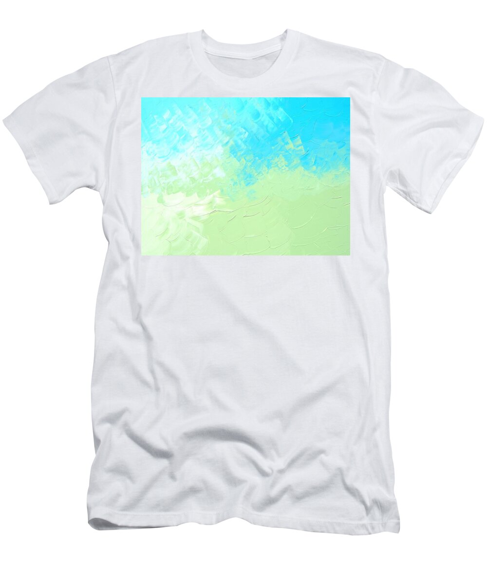 Summer T-Shirt featuring the painting Summer Afternoon by Linda Bailey