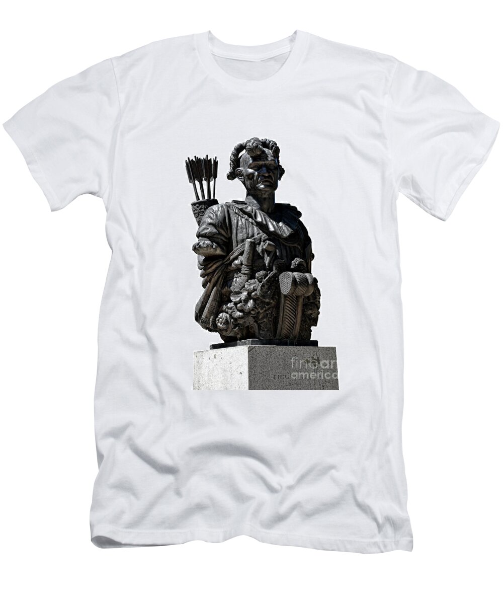Tecumseh T-Shirt featuring the photograph Tecumseh by Olivier Le Queinec