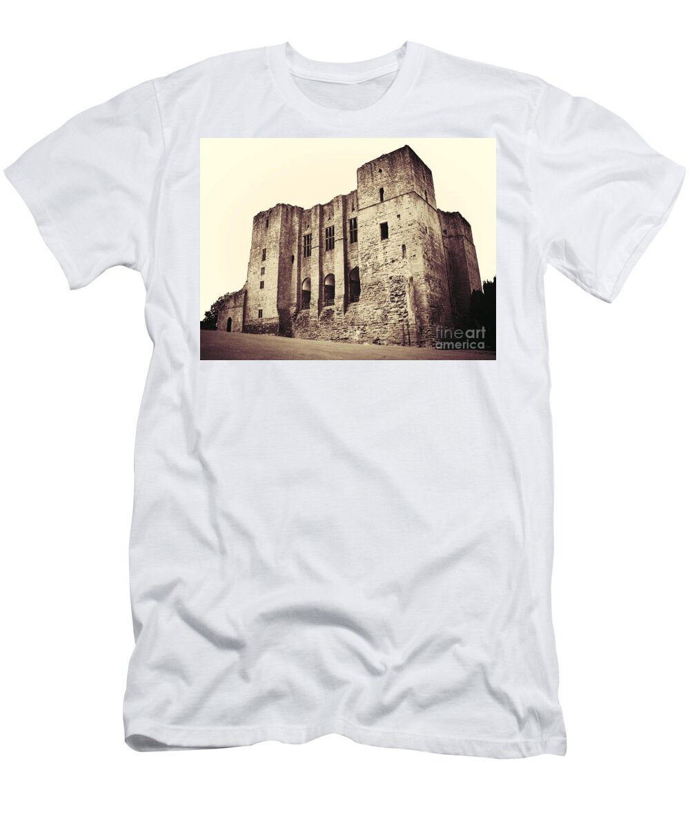 Kenilworth T-Shirt featuring the photograph The Keep by Denise Railey
