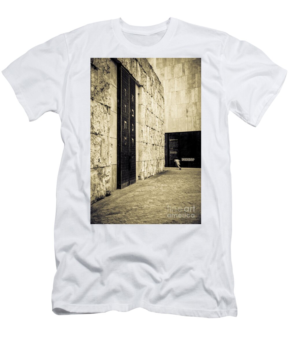 Jew T-Shirt featuring the photograph The Synagogue by Hannes Cmarits