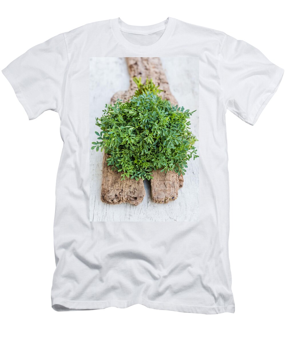 Alternative Therapy T-Shirt featuring the photograph Thyme by Voisin/Phanie