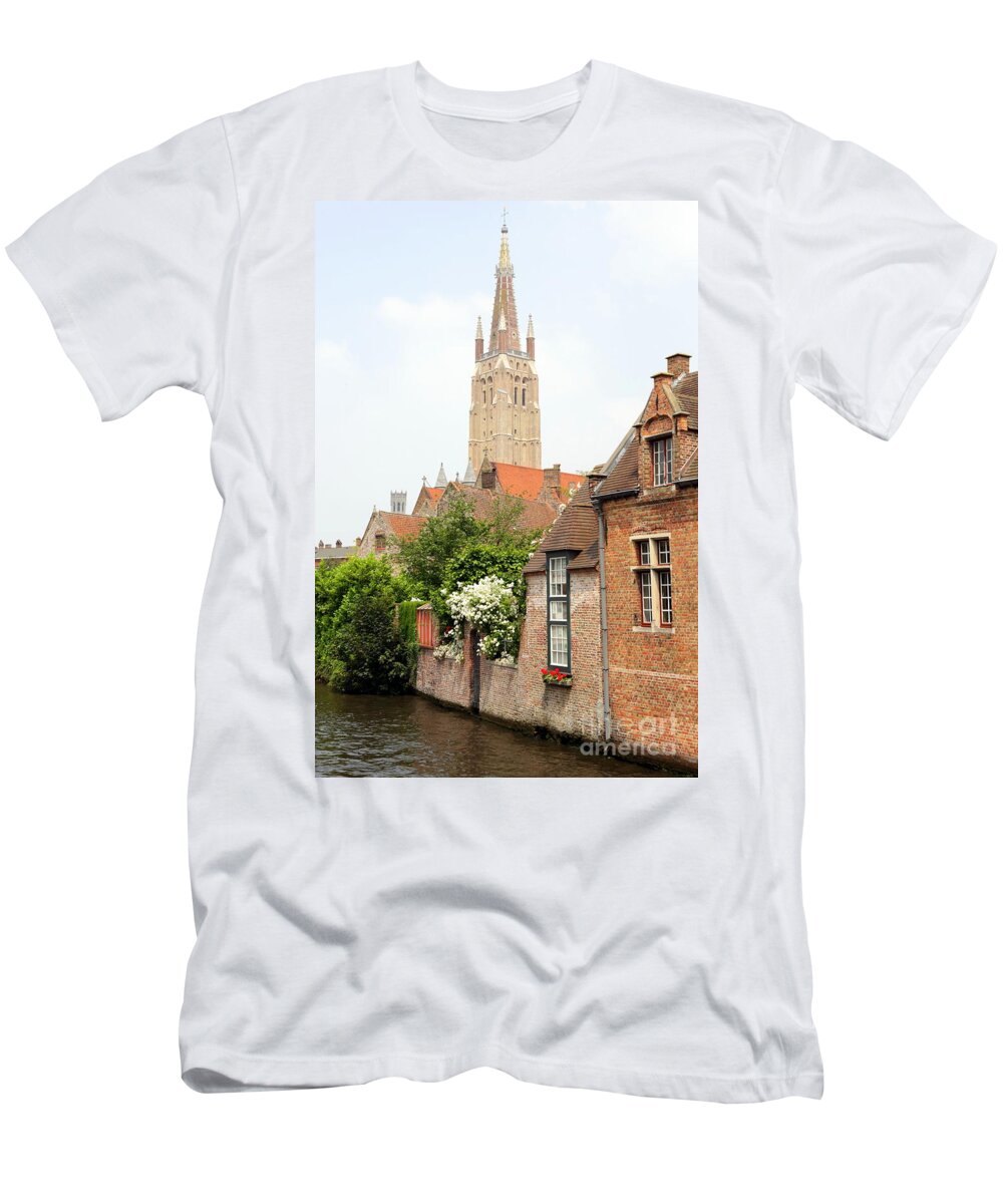 Bruges T-Shirt featuring the photograph Timeless Bruges by Carol Groenen