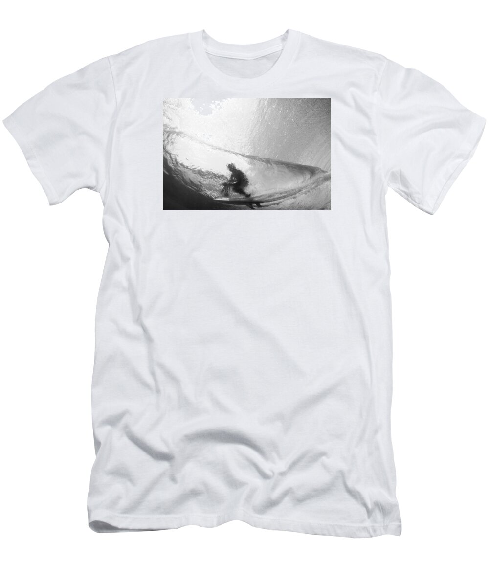 Surf T-Shirt featuring the photograph Tube Time by Sean Davey