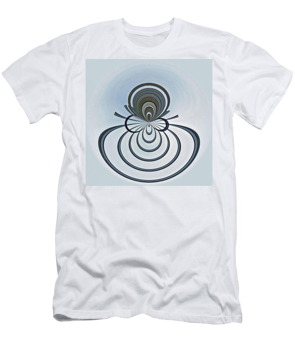 Metal T-Shirt featuring the photograph Twist Tied Metal by Tikvah's Hope
