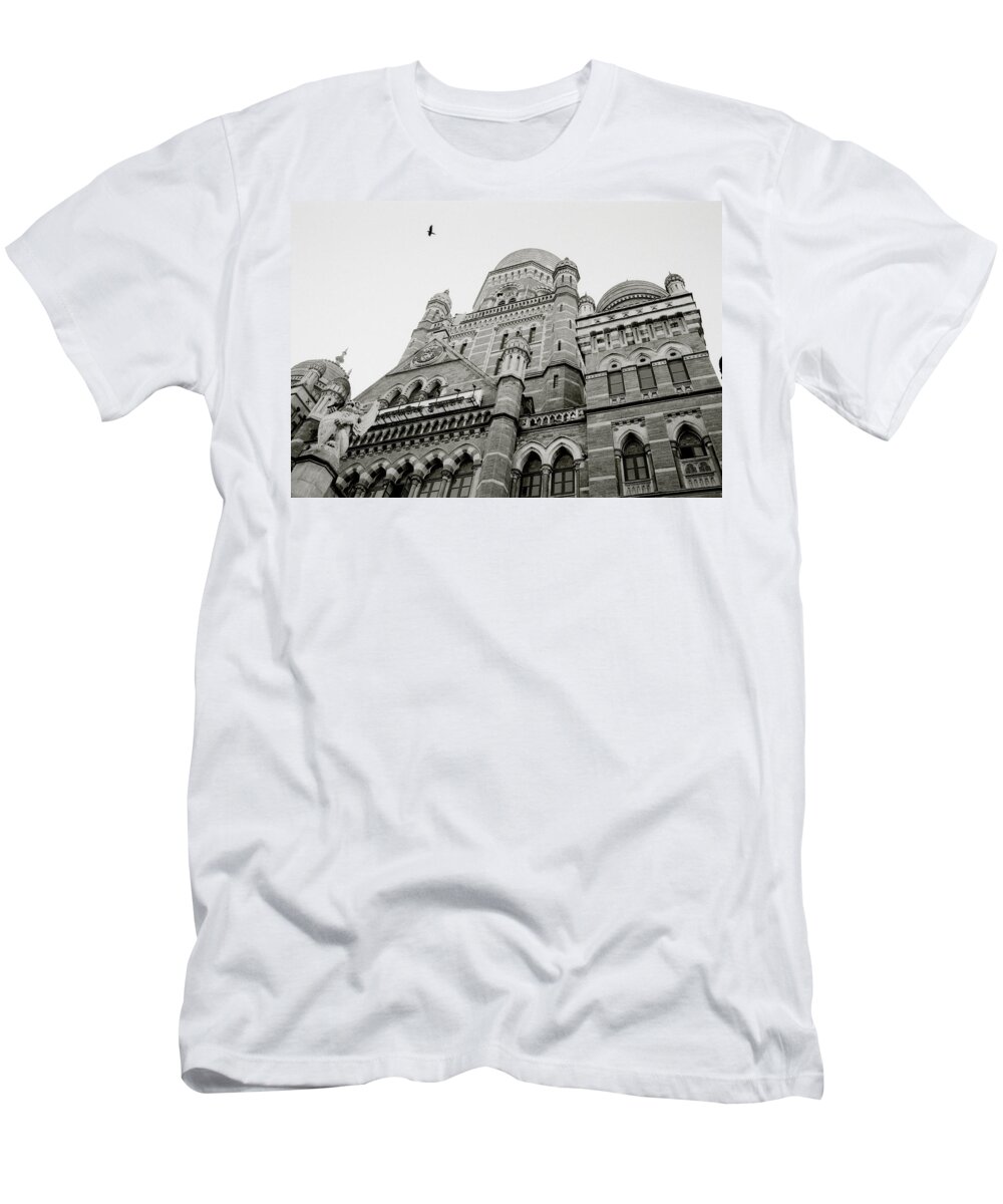 Architecture T-Shirt featuring the photograph Victorian India by Shaun Higson