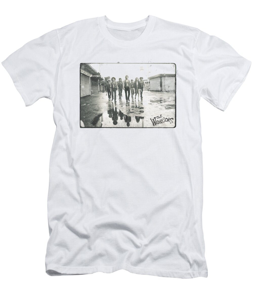 The Warriors T-Shirt featuring the digital art Warriors - Rolling Deep by Brand A