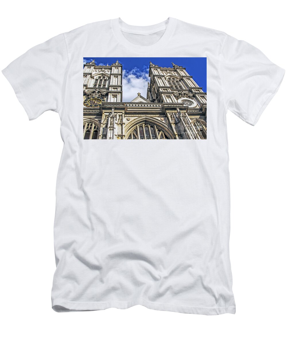 Travel T-Shirt featuring the photograph Westminster Abbey by Elvis Vaughn