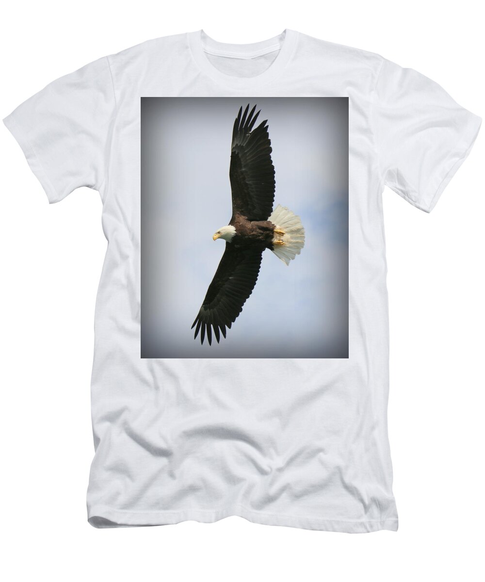 Eagle T-Shirt featuring the photograph Wings by Ryan Smith