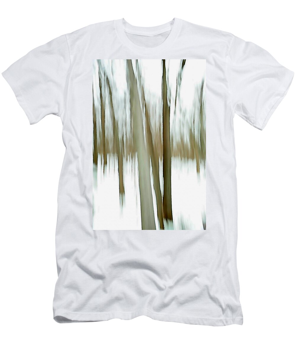 Forest T-Shirt featuring the photograph Winter by Steven Huszar