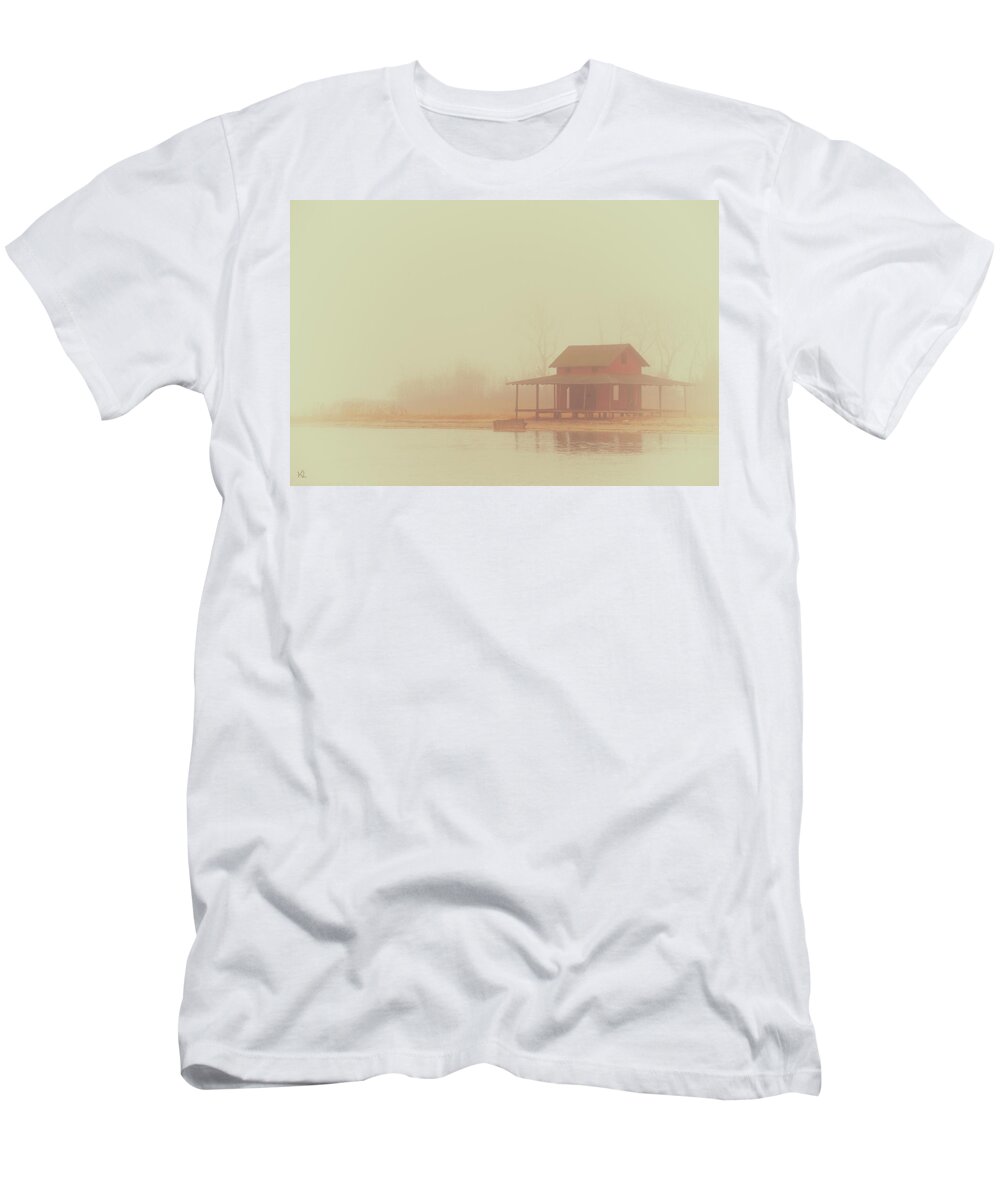 Landscape T-Shirt featuring the photograph Within The Fog by Karol Livote