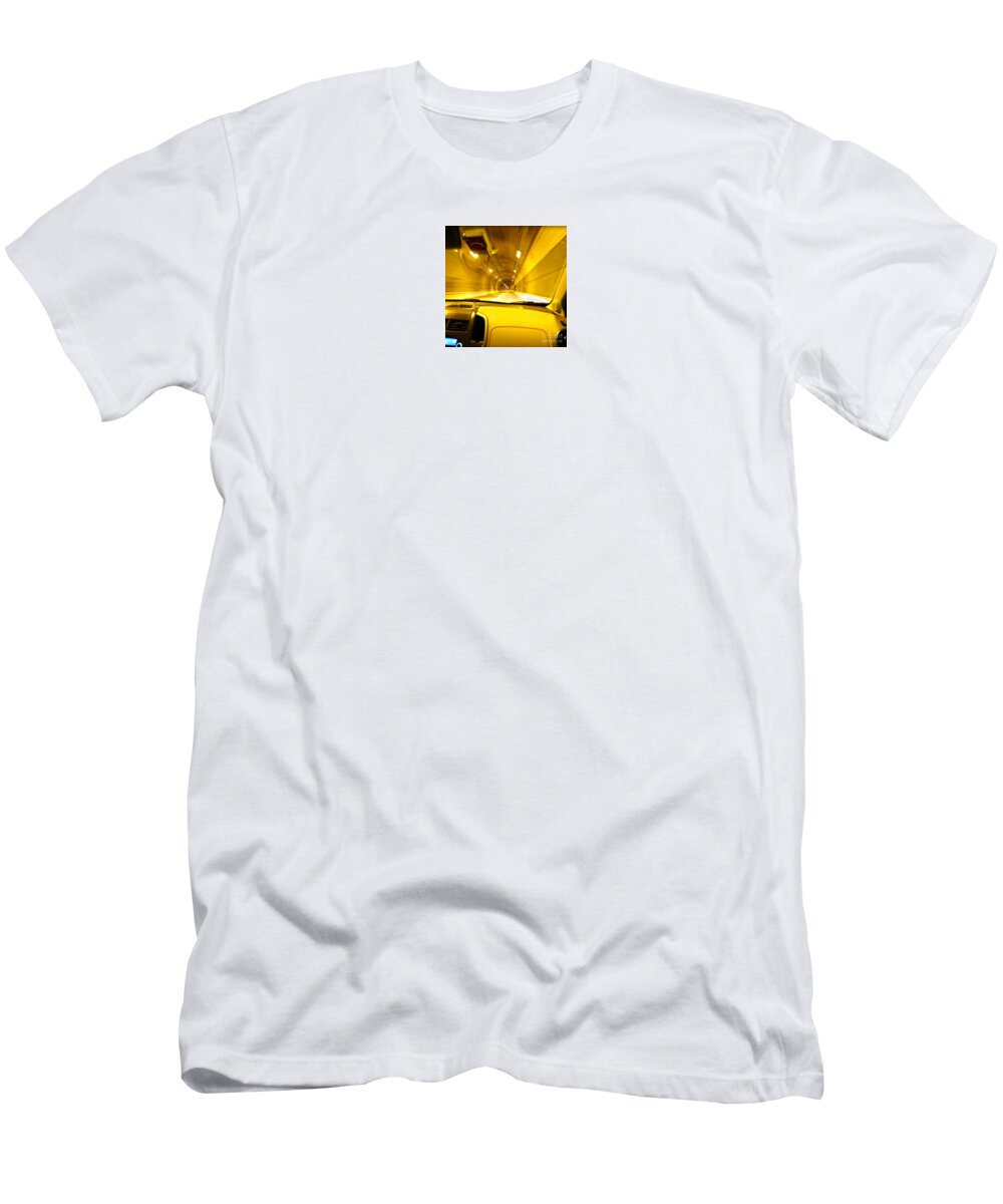 Pittsburgh T-Shirt featuring the photograph Yellow Tubes by LeLa Becker