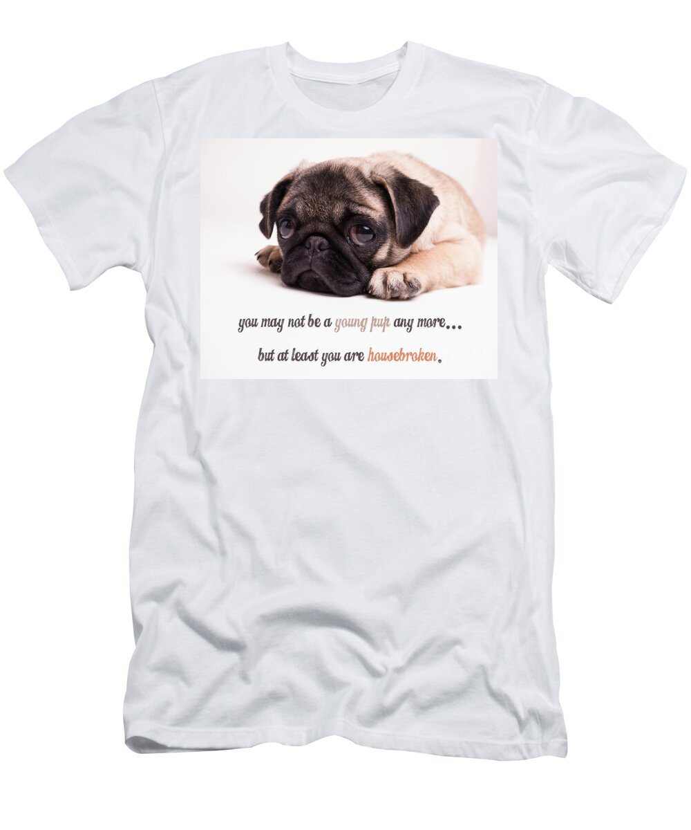 Mature T-Shirt featuring the photograph Young Pup by Edward Fielding