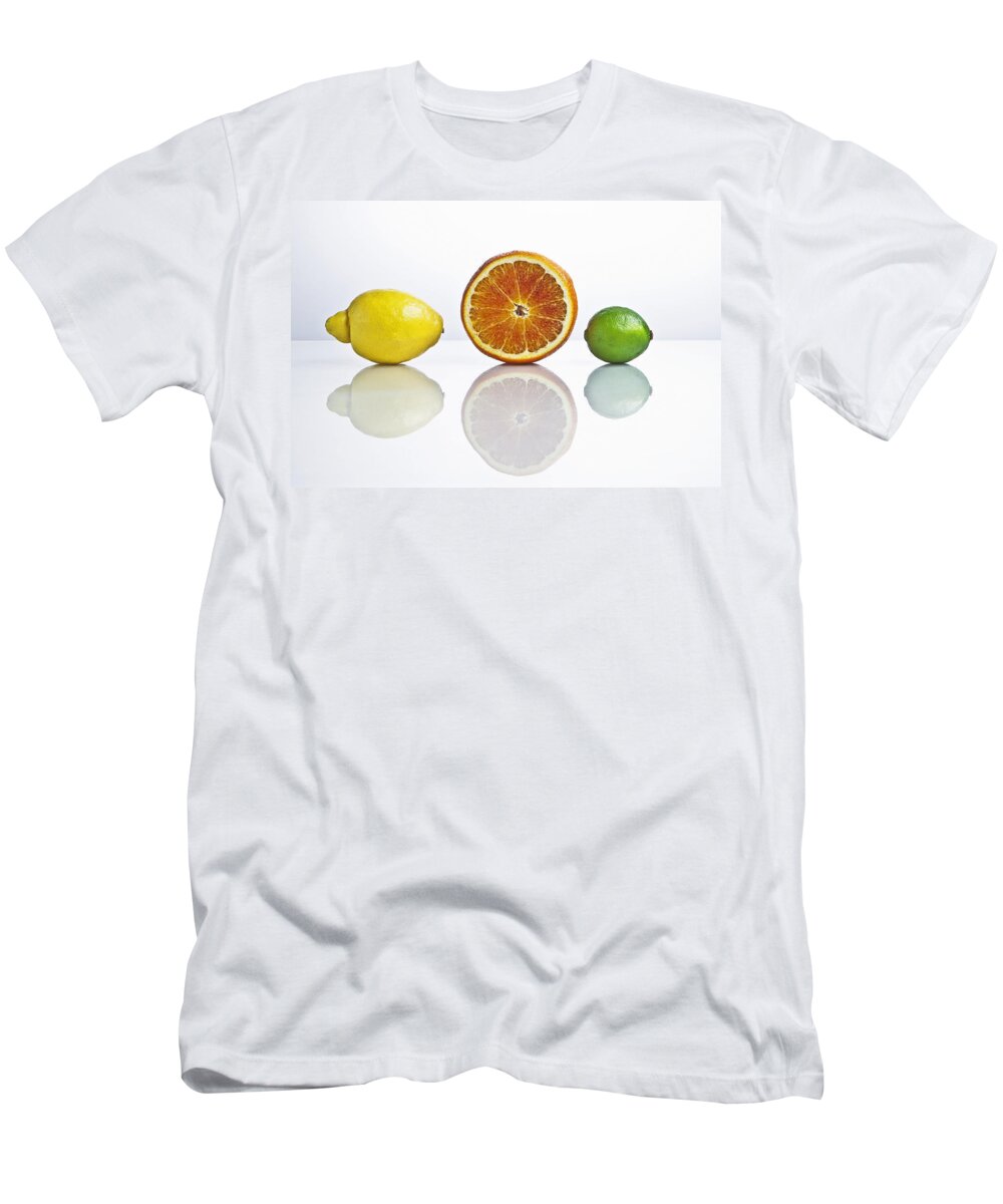 Citrus Fruits T-Shirt featuring the photograph Citrus Fruits #1 by Joana Kruse