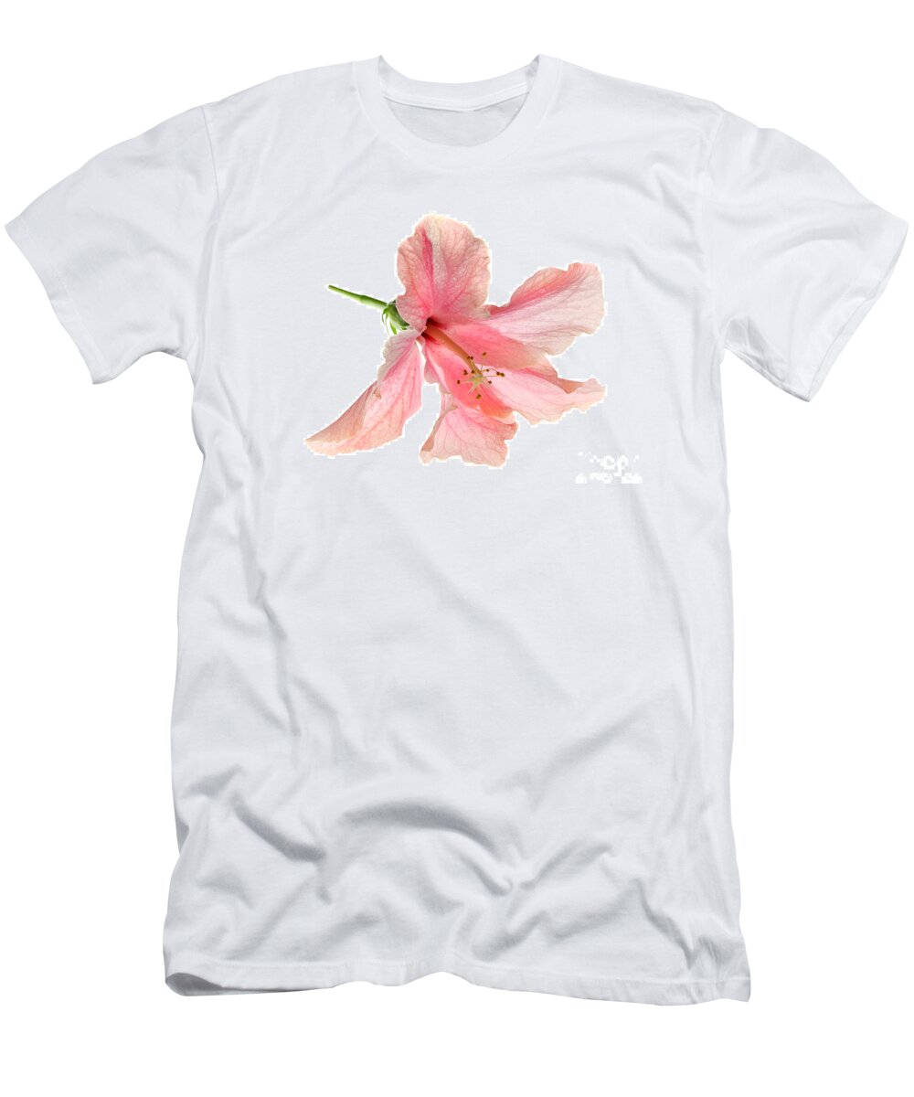 High T-Shirt featuring the photograph Hibiscus #1 by Nicholas Burningham