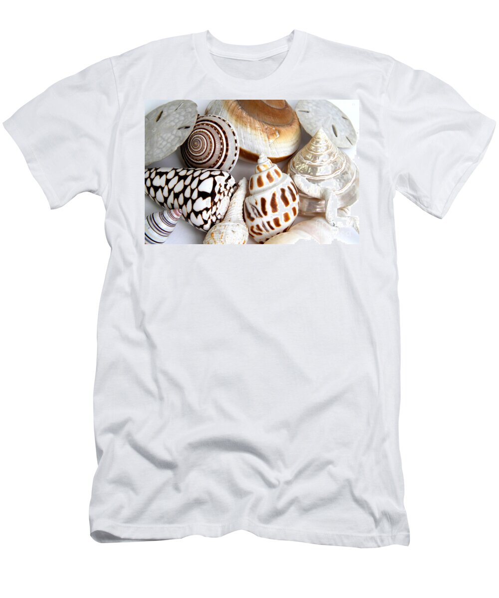 Nature T-Shirt featuring the photograph Seashells #1 by Photo Researchers